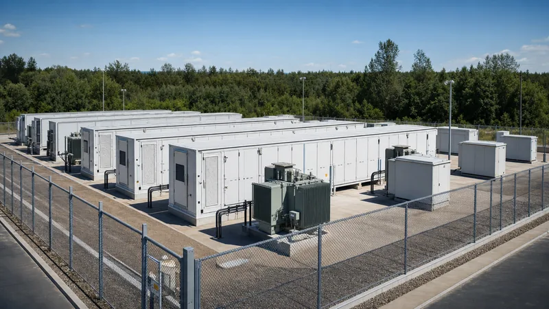 Commercial and industrial energy storage solutions with liquid-cooled battery containers and transformer substation