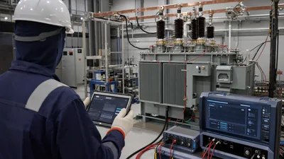 Electrical engineer verifying transformer primary and secondary ratings using a full load amps calculator