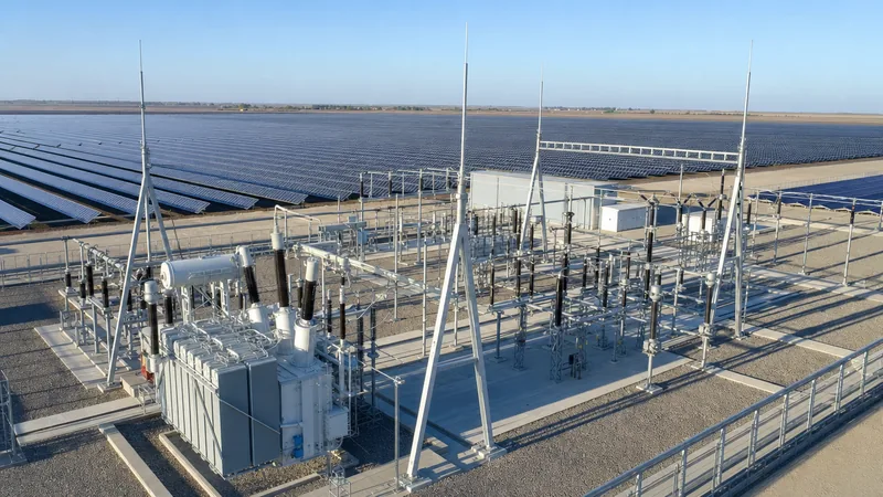 Substation transformer and switchgear for the grid integration of renewable energy sources