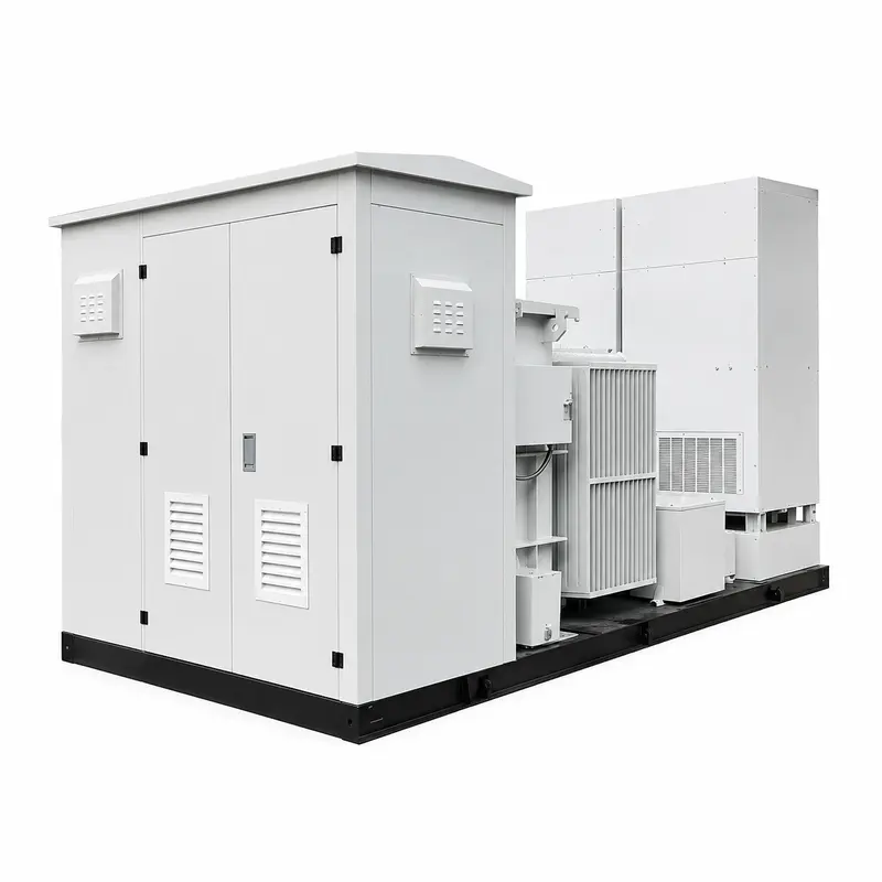 10/0.4 kV PV Inverter Boosting Box Substation (America Type) — product photo on white background