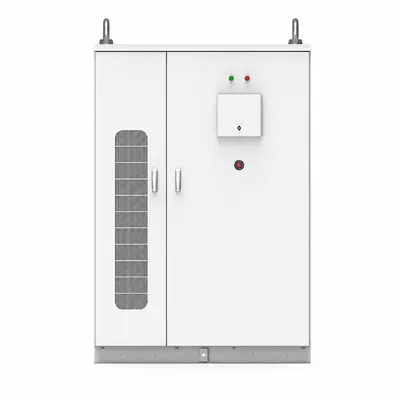 100–500kWh Liquid-Cooled Lithium Battery Energy Storage Cabinet — product photo on white background