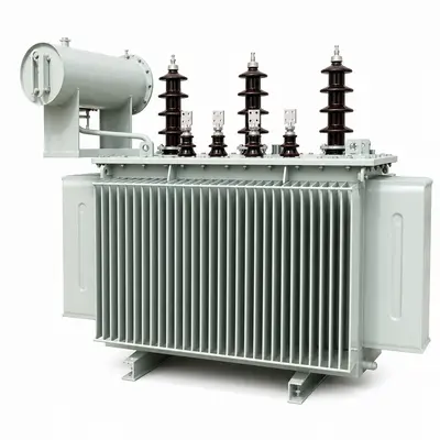 11/33kV Three-Phase Oil-Immersed Power Transformer (1000kVA–10MVA, Copper Winding) — product photo on white background
