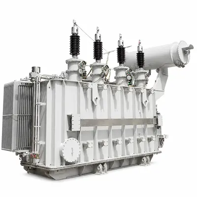 110 kV Three-Phase Oil-Immersed Power Transformer 1 / 5 / 16 MVA — product photo on white background