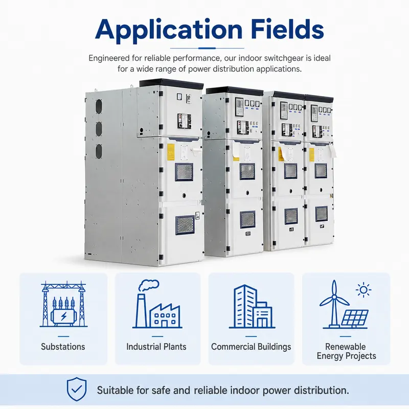 12–35kV AC Indoor Stainless Steel HV Switchgear, 4000A, IP65 (Energy Saving) — workmanship detail