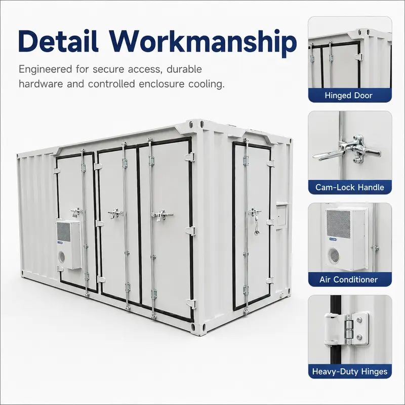 12–36 kV Prefabricated Container Distribution Substation — workmanship detail