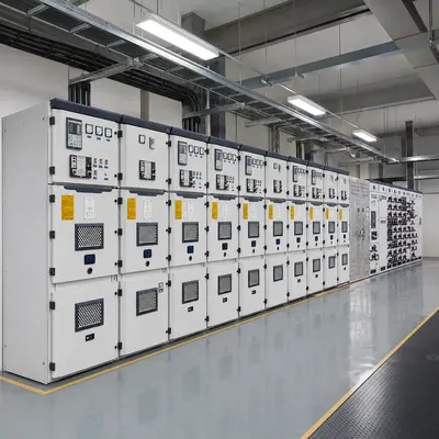 12kV Armored Withdrawable Metal-Clad Switchgear, 4000A (Indoor, IP-rated) installed on site