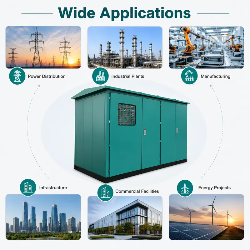 4000 / 5000 kVA 25–35 kV Oil-type Compact Box Substation — typical application