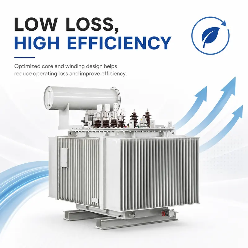 500–2000kVA 11/22/33/35kV High-Performance Three-Phase Oil-Immersed Transformer — safety and protection features