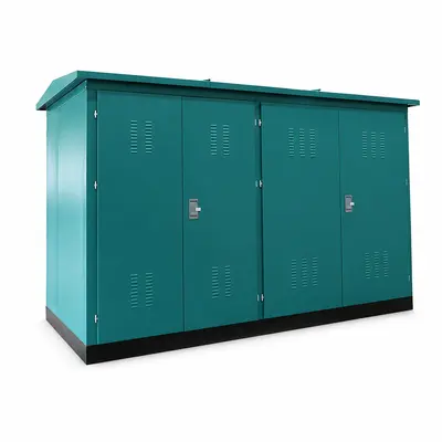 600 / 800 kVA 25 kV Movable Complete Box Substation — product photo on white background