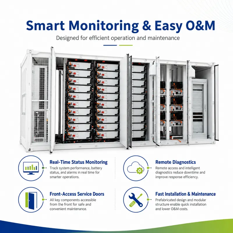All-in-One ESS Container Battery, 6MWh–9MWh (Liquid-Cooled, On/Off-Grid, IP67) — typical application