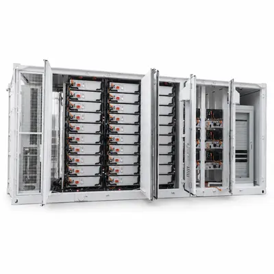BESS LiFePO4 Solar Battery Storage, 1000kWh–5MWh / 1MW (10ft/20ft Container, IP67) — product photo on white background