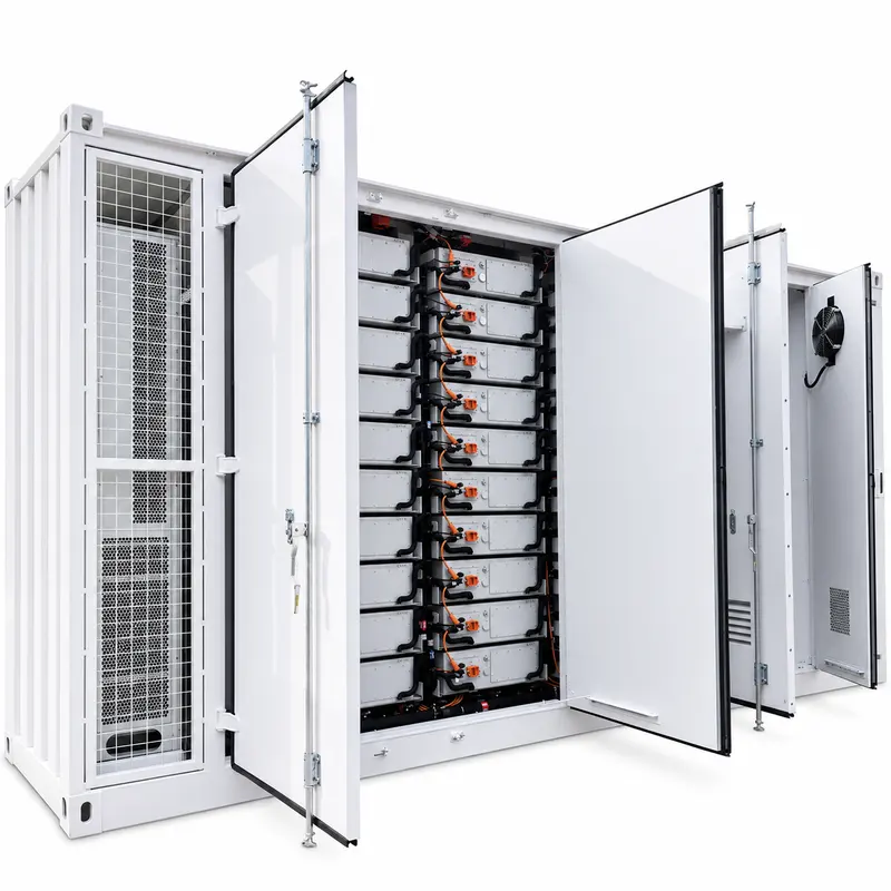 Customized Battery Energy Storage Container, 1000kWh–2150kWh (Liquid-Cooled, IP67) — product photo on white background