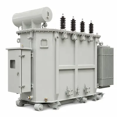 Energy-Saving 25 / 30 MVA Oil-Immersed Power Transformer 66–110 kV — product photo on white background