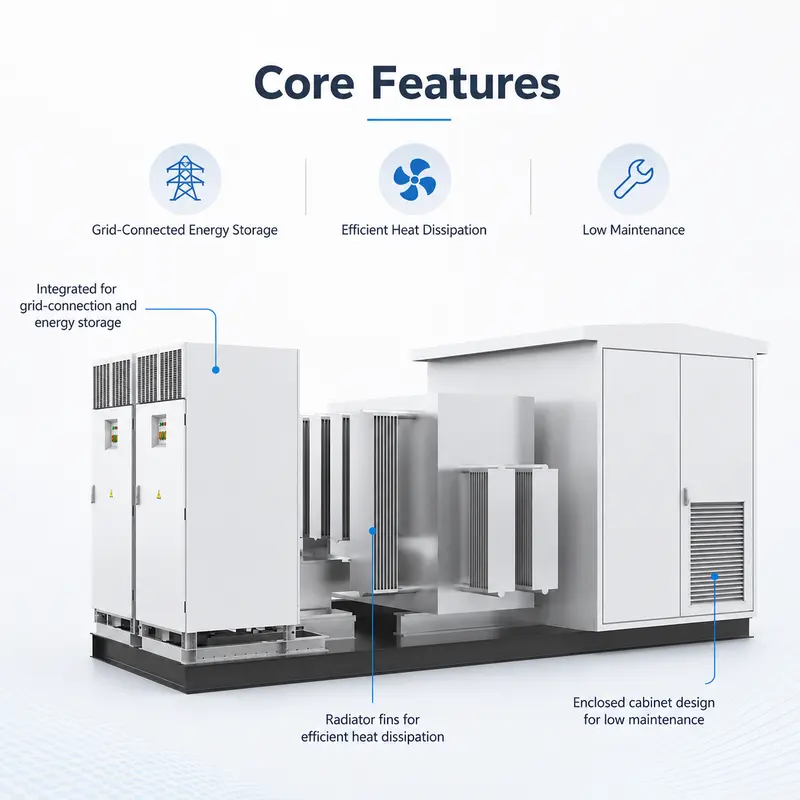 Energy Storage Converter-Booster Integrated Machine (10/15 kV) — safety and protection features