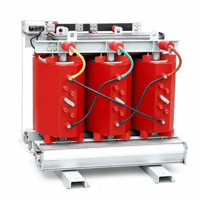 High-Voltage Dry-Type Power Transformer, 200–400kVA (11/15/22kV to 400V) — product photo on white background