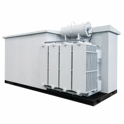 Hua-style Photovoltaic Boost Prefabricated Substation (35/0.4 kV) — product photo on white background