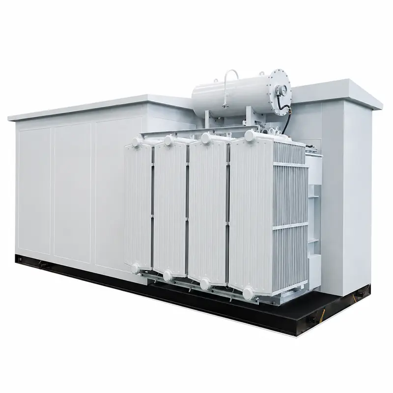 Hua-style Photovoltaic Boost Prefabricated Substation (35/0.4 kV) — product photo on white background