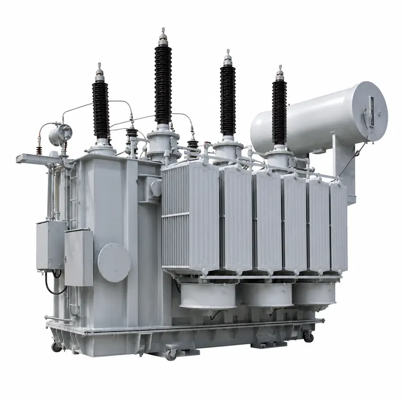 IEC 60076 66 kV Three-Winding Oil-Immersed Substation Power Transformer — product photo on white background