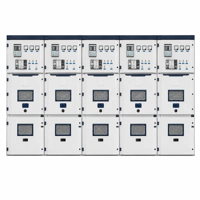 Intelligent 12–24kV Metal-Clad HV Switchgear, 4000A, Stainless Steel IP65 — product photo on white background