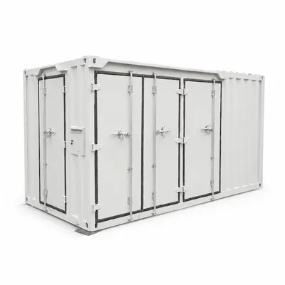 Photovoltaic Aluminum-Coil Prefabricated Container Substation (12–36 kV) — product photo on white background