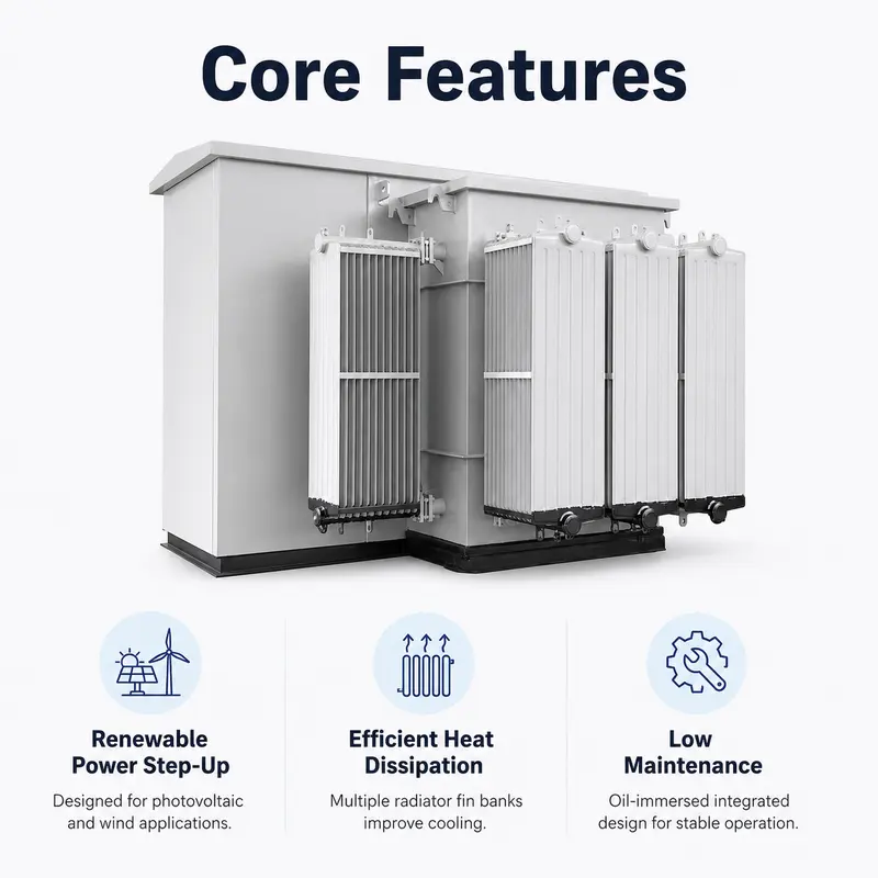 Photovoltaic & Wind Power Box-Type Substation (10/0.4 kV) — safety and protection features