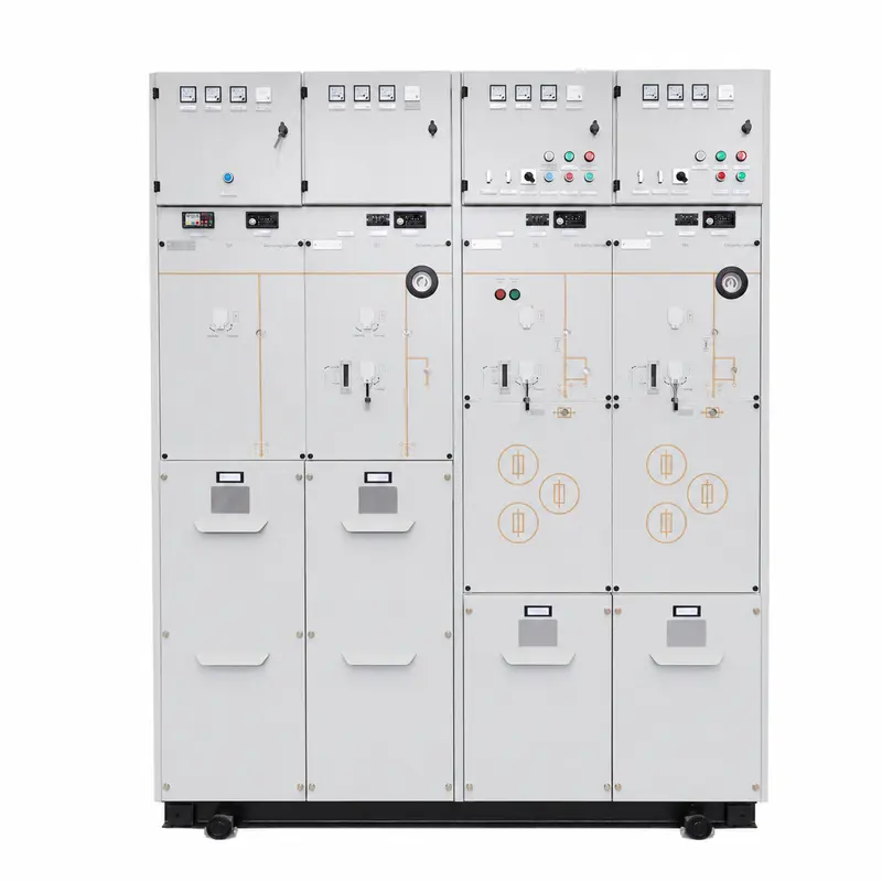 SF6 Gas-Insulated Ring Main Unit (RMU), 12–24kV, 630–2500A (Indoor) — product photo on white background