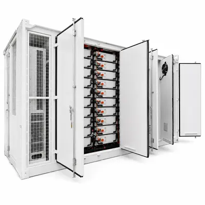 Solar Energy Storage Battery System, 500kW–1000kW / 1MWh–8MWh (Liquid-Cooled, IP67) — product photo on white background