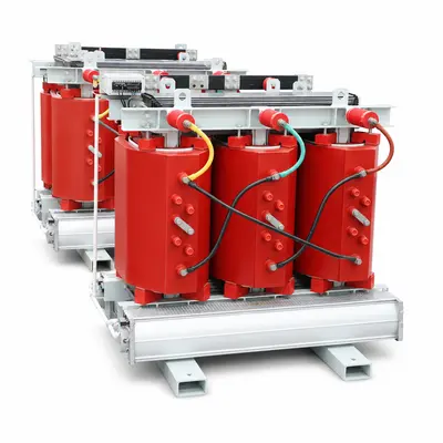 Three-Phase Isolation Dry-Type Transformer, 100–500kVA (220V/380V, 11kV) — product photo on white background