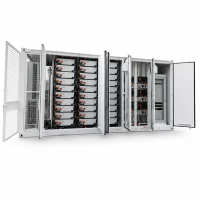 Utility-Scale Lithium-Ion Battery Storage System (1000kWh–5MWh, Liquid-Cooled, IP67) — product photo on white background